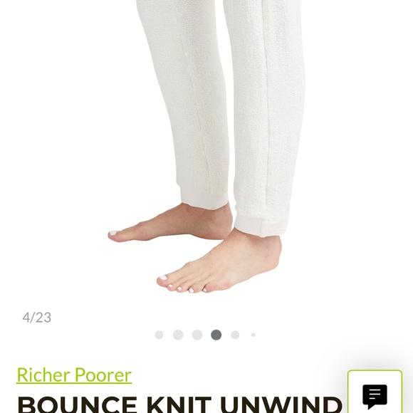 Bounce knit unwind pant -bone - Picture 3 of 8